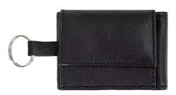 Schlüsselmäppchen Damen Herren Leder Alessandro Mini Money Key Wallet Minibörse kleine Geldbörse (1 x Schwarz (Black) von Alessandro Salvatore