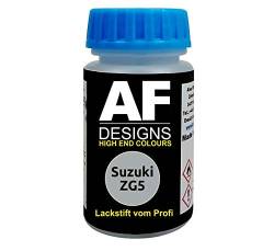 Lackstift für Suzuki ZG5 Brilliant Silver Metallic schnelltrocknend Tupflack Autolack von Alex Flittner Designs