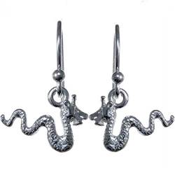 Ohrringe Nessie Sterling-Silber 925 Loch Ness Monster schottische Ohrringe von Alexander Castle