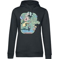 Alice im Wunderland - Disney Kapuzenpullover - Mad hatter Skills - S bis L - für Damen - Größe S - schwarz  - EMP exklusives Merchandise! von Alice im Wunderland