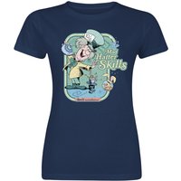 Alice im Wunderland - Disney T-Shirt - Mad hatter Skills - S bis XXL - für Damen - Größe XXL - navy  - EMP exklusives Merchandise! von Alice im Wunderland
