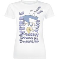 Alice im Wunderland - Disney T-Shirt - Wonderland - S bis XXL - für Damen - Größe L - weiß  - EMP exklusives Merchandise! von Alice im Wunderland