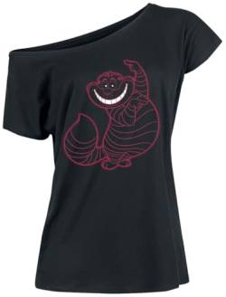 Alice im Wunderland Mad Frauen T-Shirt schwarz XL von Alice im Wunderland