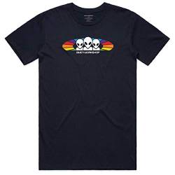 Alien Workshop Unisex-Erwachsene Spectrum T-Shirt, Marineblau, XL von Alien Workshop