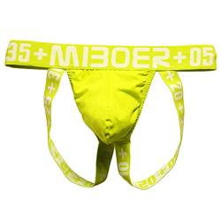 Alienjoy Herren Jockstrap String Tanga Sexy Unterwäsche Baumwolle Männer Slips Thong G-Strings Sport Jock Strap Unterhosen von Alienjoy