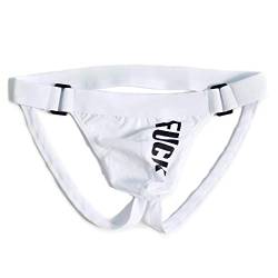 Alienjoy Jockstrap String Tanga für Herren Sexy Unterwäsche Männer Slips Thong Baumwolle Low-Rise G-Strings Sport Jock Strap Unterhosen von Alienjoy