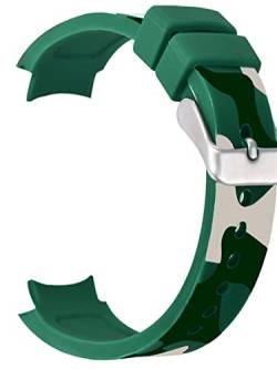 Alienwork Uhrenarmband Silikon-Armband Camouflage Silikon Leicht Weich Wasserdicht von Alienwork