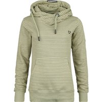 Alife and Kickin Kapuzenpullover - SarahAK Z Hoodie - XS bis M - für Damen - Größe S - beige meliert von Alife and Kickin