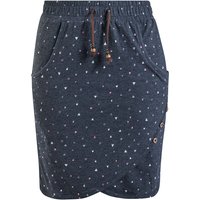 Alife and Kickin Kurzer Rock - LucyAK B Short Skirt - XS bis L - für Damen - Größe M - marine von Alife and Kickin