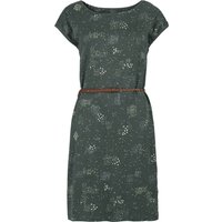 Alife and Kickin Kurzes Kleid - ElliAK B Shirt Dress - XS bis XL - für Damen - Größe M - grün von Alife and Kickin