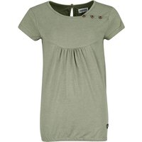 Alife and Kickin T-Shirt - SummahAK A Shirt - XS bis XL - für Damen - Größe L - grün von Alife and Kickin