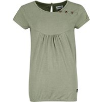 Alife and Kickin T-Shirt - SummahAK A Shirt - XS bis XL - für Damen - Größe XS - grün von Alife and Kickin