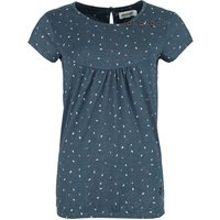 Alife and Kickin T-Shirt - SummahAK B Shirt - XS bis XL - für Damen - Größe L - blau von Alife and Kickin