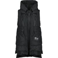 Alife and Kickin Weste - RachaAK A Long Vest - XS bis L - für Damen - Größe S - schwarz von Alife and Kickin