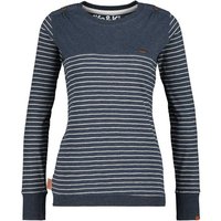 Alife & Kickin Langarmshirt Damen LeonieAK mit Zierknöpfen an den Schultern von Alife & Kickin