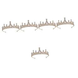 Alipis 5st Tiara Geburtstagskrone Prinzessinnenkrone Für Mädchen Strasskrone Für Kinder Alte Geschenke Mädchen-festzug-krone Hochzeitskronen Aus Kristall Halloween Strass Stirnband Braut von Alipis