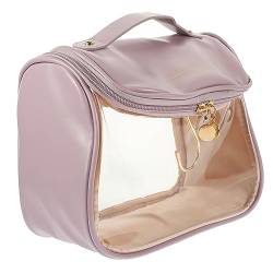 Alipis Kulturbeutel Mit Kleiderbügel Toilettenartikel-Organizer-Tasche Kulturbeutel Für Damen Kosmetik-Reisetasche Make-up-Organizer Violett Reisen Oxford-Stoff Bilden Aufbewahrungstasche von Alipis