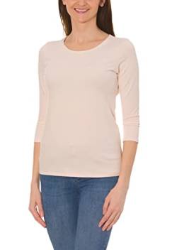 Alkato Damen Shirt 3/4 Arm mit Rundhals, Farbe: Elfenbein, Größe: M von Alkato