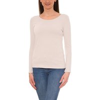 Alkato Longshirt Alkato Damen Langarm Shirt mit O-Ausschnitt von Alkato