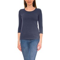 Alkato Longshirt Alkato Damen Shirt 3/4 Arm mit Rundhals von Alkato