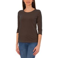 Alkato Longshirt Alkato Damen Shirt 3/4 Arm mit Rundhals von Alkato