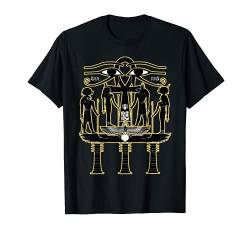 Ägypten ägyptischer Gott Kemetic Neter Ra Maat Anubis Hathor T-Shirt von Alkebulan Dynasty Co.