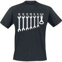 Alkohol & Party T-Shirt - Schlüssel Öffner - M bis 4XL - für Männer - Größe 3XL - schwarz von Alkohol & Party