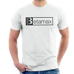 All+Every Betamax Red Green and Blue Black B Banner Logo Men's T-Shirt von All+Every