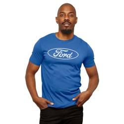 All+Every Ford Classic White Logo Men's T-Shirt von All+Every