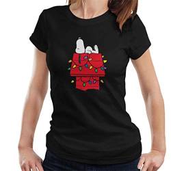 All+Every Peanuts Christmas Light House Snoopy Women's T-Shirt von All+Every