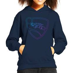 All+Every Rocket League Glowing Shield Logo Kid's Hooded Sweatshirt von All+Every