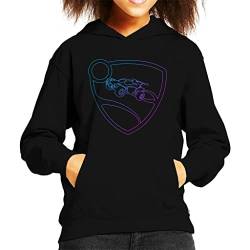 All+Every Rocket League Glowing Shield Logo Kid's Hooded Sweatshirt von All+Every