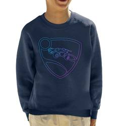 All+Every Rocket League Glowing Shield Logo Kid's Sweatshirt von All+Every