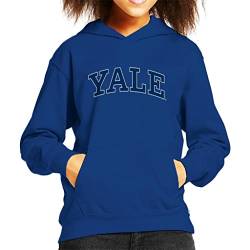 All+Every Yale University Blue Block Logo Kid's Hooded Sweatshirt von All+Every