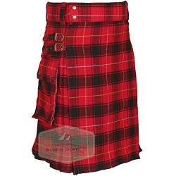 All Kilts Sports MacPhee 16oz Herren 3 Pocket Tartan Utility Kilt (MacPhee, 36'') von All Kilts Sports