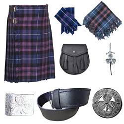 Kilt-Outfit-Angebot für Herren - 8 Artikel im Kilt-Angebot I Kilts (30, Pride Of Scotland) von All Kilts Sports