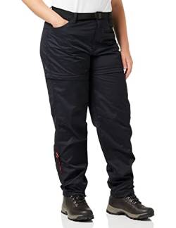 All Terrain Gear Womens PACKABLE ZIPOFF PANT, BLACK, W28 / L30 von All Terrain Gear by Wrangler