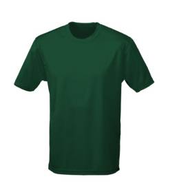 Just Cool - Atmungsaktives und schweißhemmendes T-Shirt, Bottle Green, XL von All We Do Is