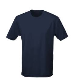 Just Cool - Atmungsaktives und schweißhemmendes T-Shirt, Marineblau, XXL von All We Do Is