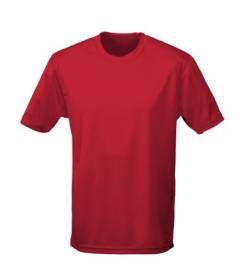 Just Cool - Atmungsaktives und schweißhemmendes T-Shirt, Red Hot Chilli, M von All We Do Is