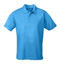 Just Cool - Performance - Performance Polo Shirt, atmungsaktiv, Shirt, atmungsaktiv, L,Safirblau von All We Do Is