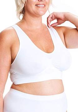 Alle Frau groß Überziehhose Seamless Bra Größen bis 56ee, Weiß, 1 von All Woman