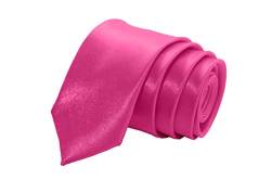 Herren Krawatte Tie Schmal Anzug Hemd Hochzeit Business Feier (Pink) von All u need