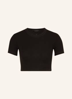 Allsaints Cropped-Strickshirt Tina schwarz von AllSaints