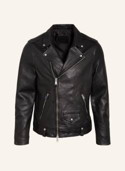 Allsaints Lederjacke Milo schwarz von AllSaints