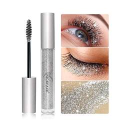 Allbestaye Diamant Glitzer Mascara Funkelnd Glänzend Silber Wimperntusche Make-up von Allbestaye