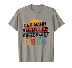 Vintage Der Mann Mythos Die Legende 1964 60. Geburtstag T-Shirt von Alle Geburtstags-T-Stück