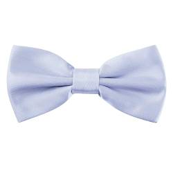 Allegra K Herren Bowtie Solid Tuxedo Pre-Tied Verstellbar Riemen Fliegen Lavendel One Size von Allegra K