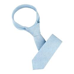 Allegra K Herren Einfarbig Winter Formelle Skinny Self Tie Krawatte Hellblau 146 cm von Allegra K