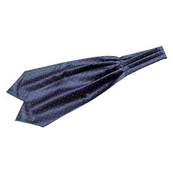 Allegra K Herren Polka Dots Ascot Formale Party Krawatte Marineblau Weiß One Size von Allegra K